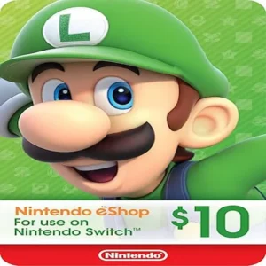 Nintendo eShop USA - Gift Card $10