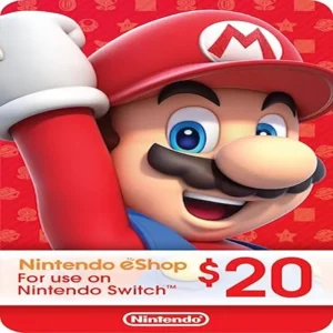 Nintendo eShop USA - Gift Card $20