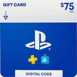 PlayStation PSN Store USA - Gift Card $75